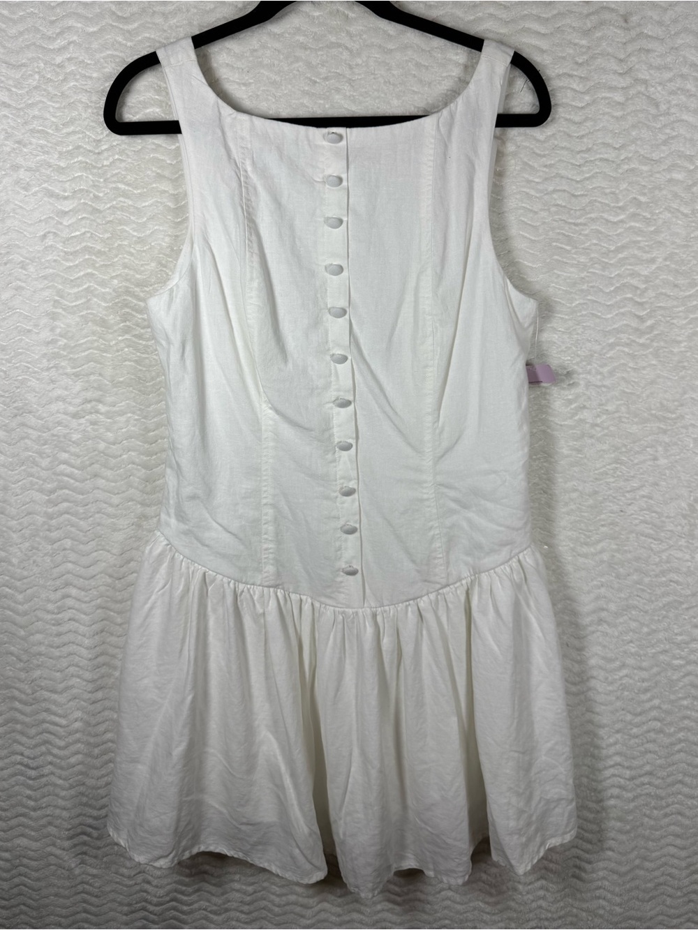 wild fable White Sleeveless Dress with Back Zipper